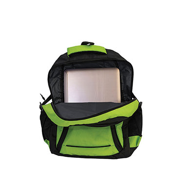 Nylon Backpack with 4 Compartments