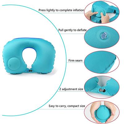 Travel Inflatable U-Shaped Neck Pillow by Corporate Gift Store Singapore