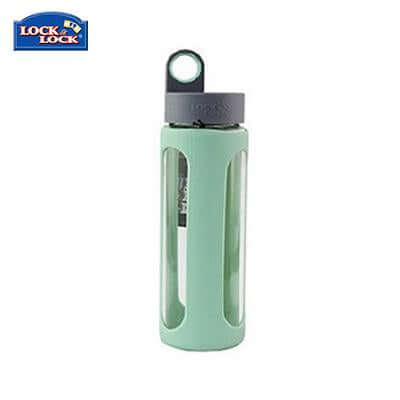 Lock & Lock I-Shape Glass Water Bottle 510ml by Corporate Gift Store Singapore