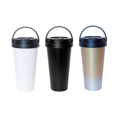 500ml Stainless Steel Tumbler with Handle by Corporate Gift Store Singapore