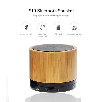 Bamboo Wood Speaker by Corporate Gift Store Singapore