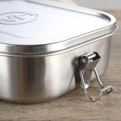 Stainless Steel Food Container Lunch Box with Compartment by Corporate Gift Store Singapore