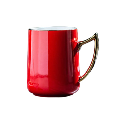 Ceramic Mug with Golden Handle by Corporate Gift Store Singapore