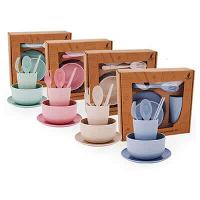 Eco-Friendly 6 Pieces Cutlery Set by Corporate Gift Store Singapore