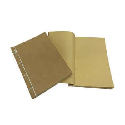 Eco-Friendly Notebook with String Binding by Corporate Gift Store Singapore