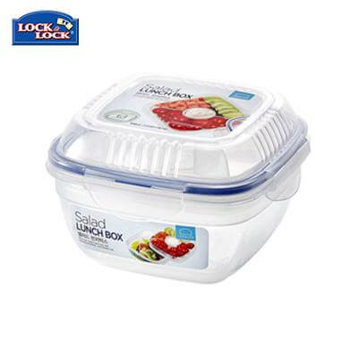 Lock & Lock Salad Lunch Box with Divided Trays 950ml by Corporate Gift Store Singapore