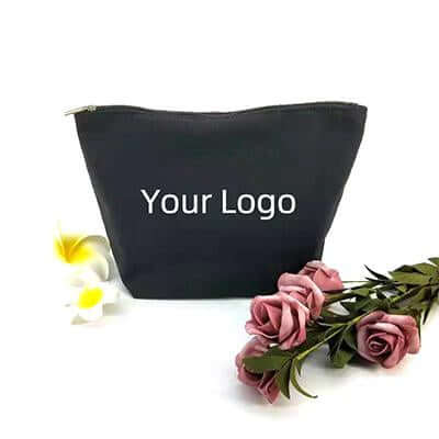 Eco-friendly Stand Up Canvas Zipper Pouch by Corporate Gift Store Singapore