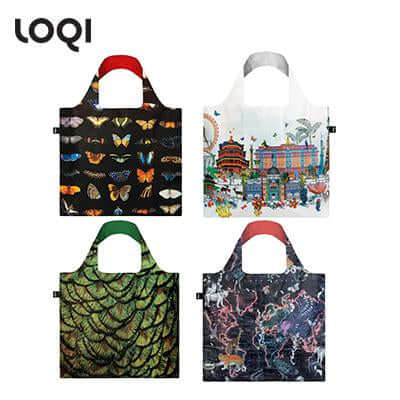 Loqi Artist Series Foldable Tote Bag by Corporate Gift Store Singapore