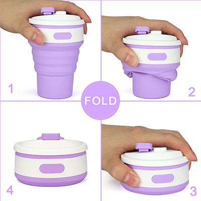 Foldable Telescopic Silicone Cup | gifts shop