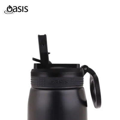 Oasis Stainless Steel Insulated Sports Water Bottle with Straw 780ML