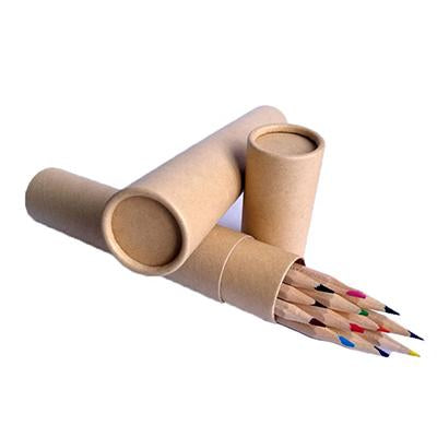 Eco Friendly Color Pencil 12-Pieces Set by Corporate Gift Store Singapore