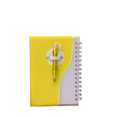Plastic Cover Notebook with Promotion Pen by Corporate Gift Store Singapore