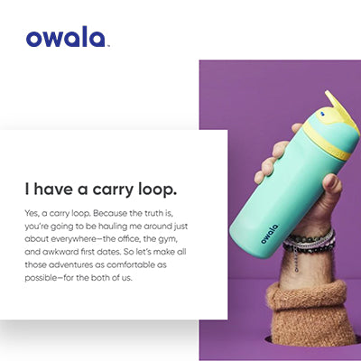 Owala Stainless Steel Flip by Corporate Gift Store Singapore