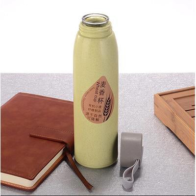 Wheat Straw Eco Glass Bottle | gifts shop