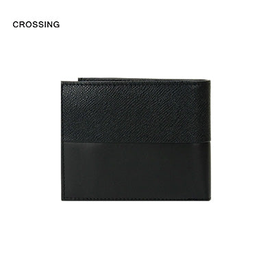 Crossing Infinite Bi-Fold Leather Wallet With Flap And Coin Pouch RFID by Corporate Gift Store Singapore