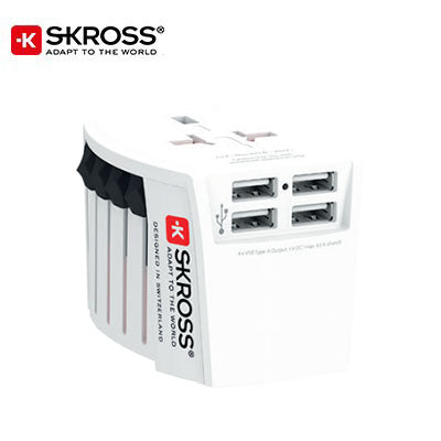 SKROSS MUV USB (4xA) Travel Adaptor by Corporate Gift Store Singapore