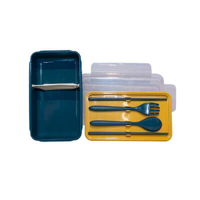 Lunch Box with 3pcs Cutlery by Corporate Gift Store Singapore