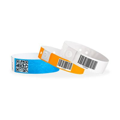 Tyvek Wristband with Barcode and Numbering by Corporate Gift Store Singapore