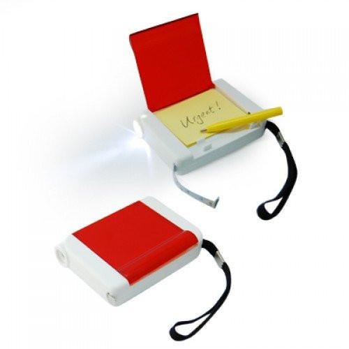 4 in 1 Measuring Tape, LED Light, Pencil & Notepad by Corporate Gift Store Singapore