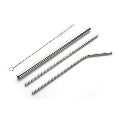 4 Pieces Stainless Steel Straw Set | gifts shop