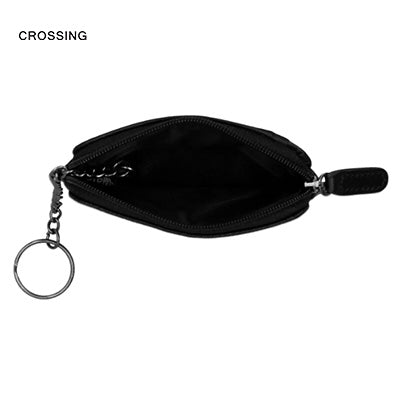 Crossing Infinite Leather Key Coin Pouch With Card Slots RFID by Corporate Gift Store Singapore
