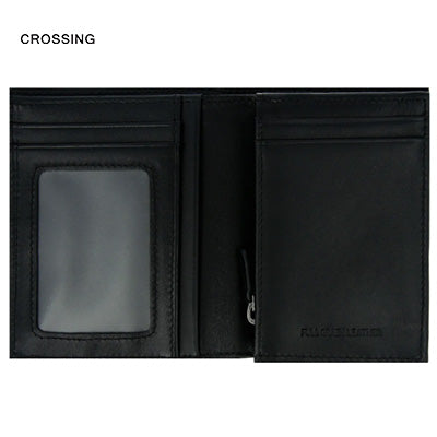 Crossing Infinite Short Leather Wallet With Coin Pouch RFID by Corporate Gift Store Singapore