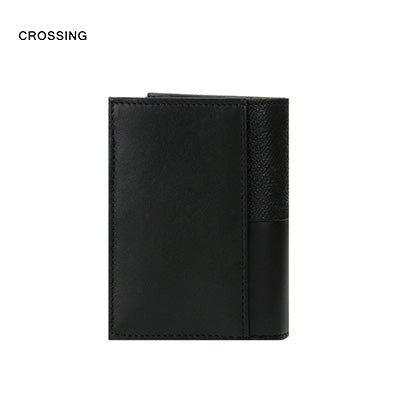 Crossing Infinite Short Leather Wallet With Coin Pouch RFID by Corporate Gift Store Singapore