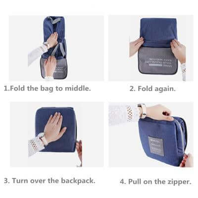 Foldable Lightweight Backpack by Corporate Gift Store Singapore