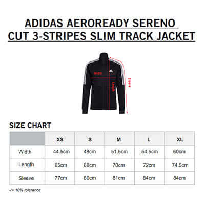 adidas Aeroready Sereno Cut 3-Stripes Slim Track Jacket by Corporate Gift Store Singapore