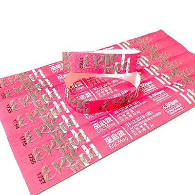 Tyvek Wristband with Barcode and Numbering | gifts shop