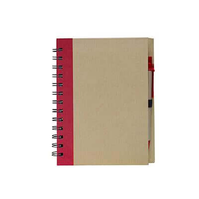 Eco-Friendly Cover Notepad with Pen by Corporate Gift Store Singapore