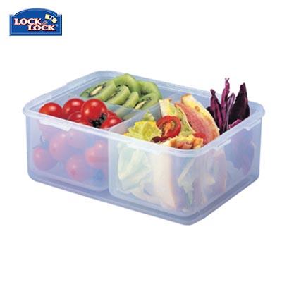 Lock & Lock Classic Food Container with Divider 2.6L | gifts shop