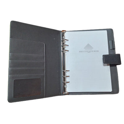 A5 PU Ring-Binder Notebook by Corporate Gift Store Singapore