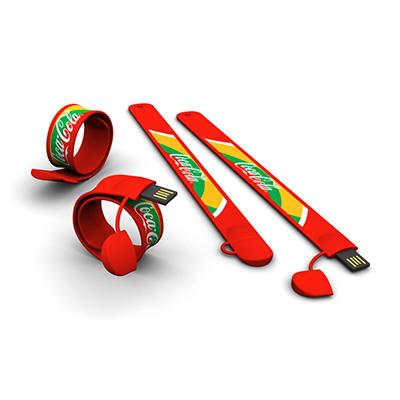 Silicone Slap-on USB drive by Corporate Gift Store Singapore