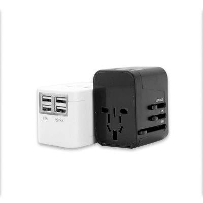 4 USB Port Travel Adapter by Corporate Gift Store Singapore