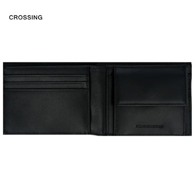 Crossing Infinite Slim Leather Wallet With Coin Pocket [5 Card Slots] RFID