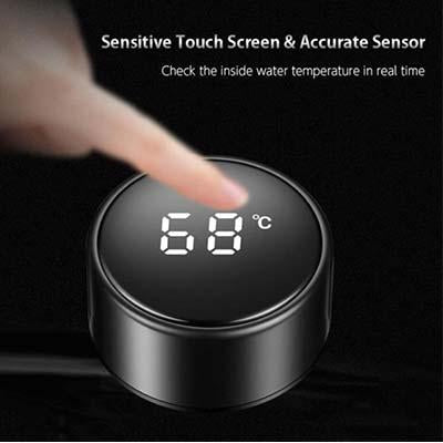 LED Temperature Display Stainless Steel Tumbler by Corporate Gift Store Singapore
