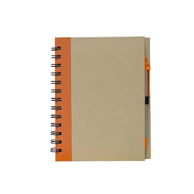 Eco-Friendly Cover Notepad with Pen by Corporate Gift Store Singapore