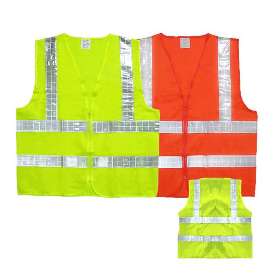 SAFETY VEST WITH REFLECTIVE STRIPS by Corporate Gift Store Singapore