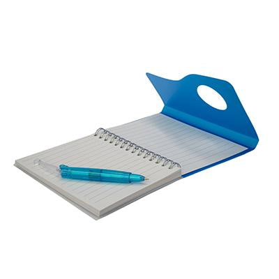 Plastic Cover Notebook with Promotion Pen by Corporate Gift Store Singapore