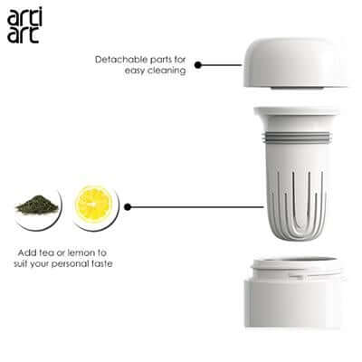 artiart Waterlogo Cloud Thermal Bottle by Corporate Gift Store Singapore