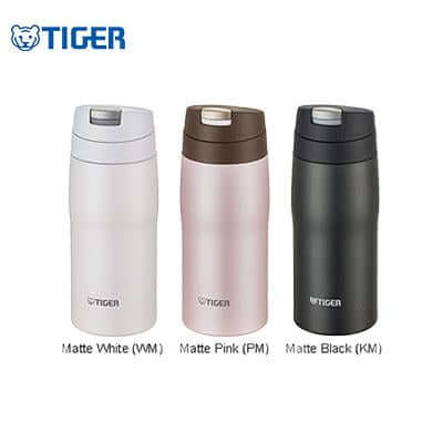 Tiger Flip Cap Stainless Steel Thermal Bottle MJE-A by Corporate Gift Store Singapore