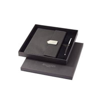 A5 Charcoal Notebook Gift Set by Corporate Gift Store Singapore