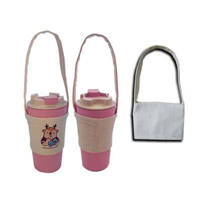 Eco-Friendly Cup Sleeve with Handle by Corporate Gift Store Singapore