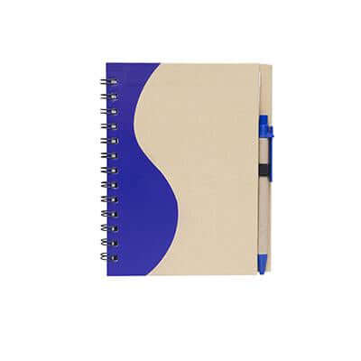 Eco Cover Notepad with Pen by Corporate Gift Store Singapore