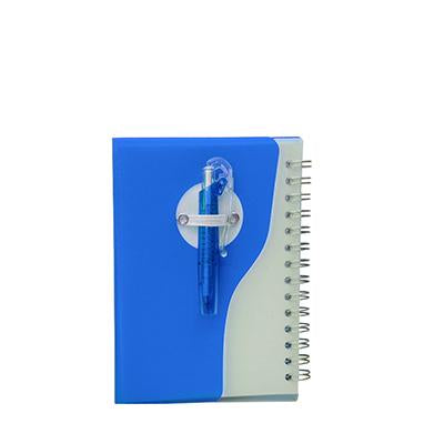 Plastic Cover Notebook with Promotion Pen by Corporate Gift Store Singapore