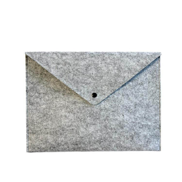 A4 Wool Felt Document File Suitable As Corporate Gift - GiftStore.sg