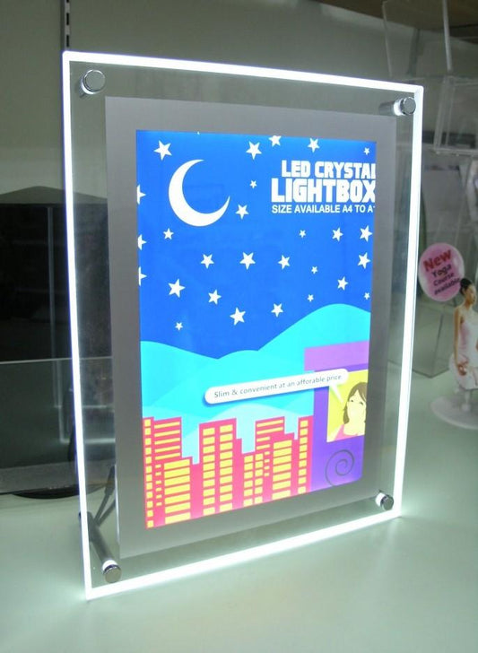 LED Crystal Light Box by Corporate Gift Store Singapore