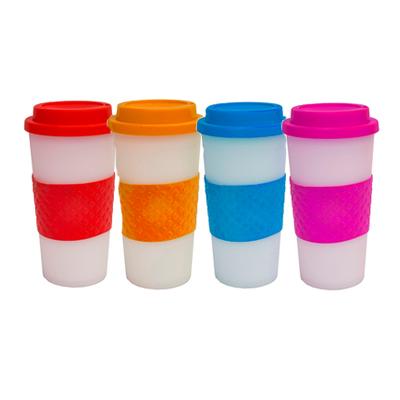 PP Tumbler with Silicone Sleeve by Corporate Gift Store Singapore