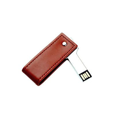 Executive Swivel Leather Key USB Drive | gifts shop